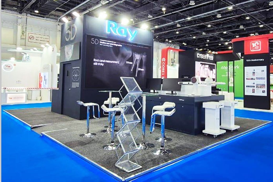 Ray dental exhibition stand