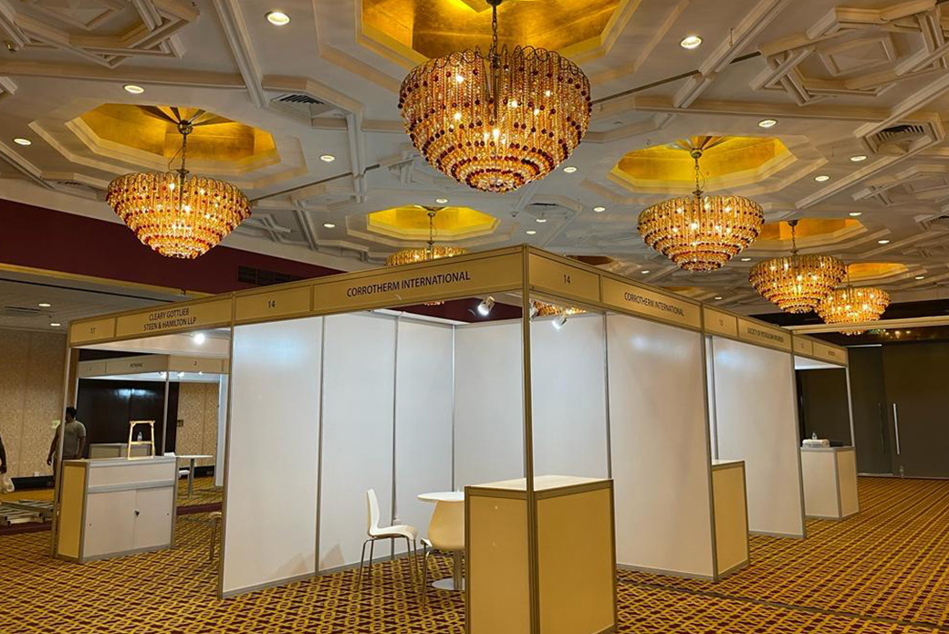 shell scheme stand